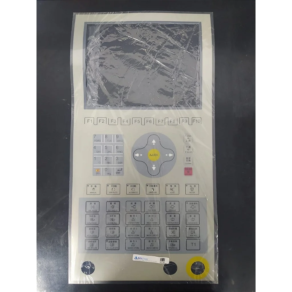 Membrana painel de controle injetora Yizumi