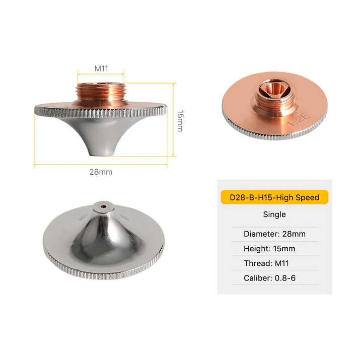 BICO CAMADA DUPLA 5.0MM D28 M11 - HIGH SPEED