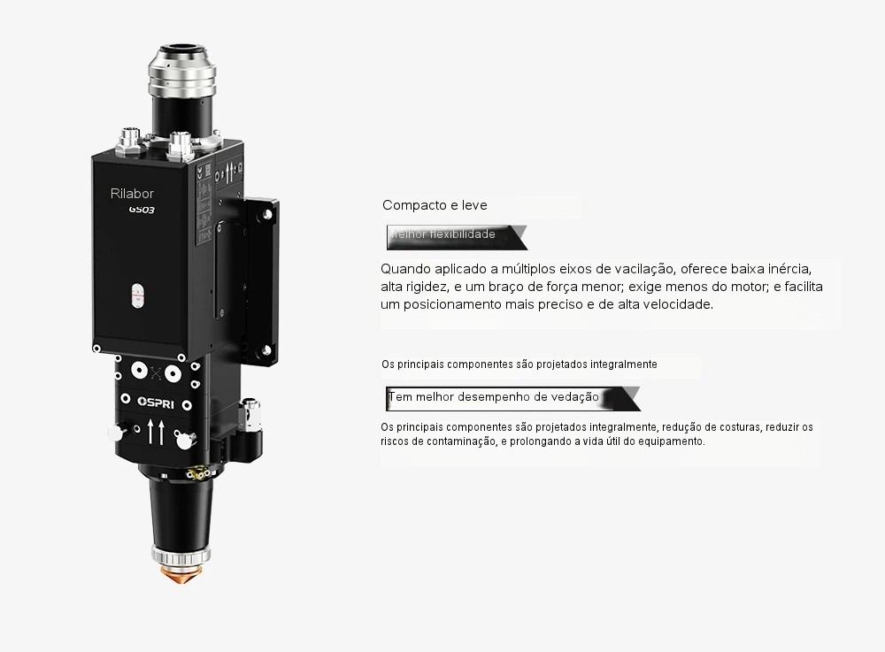 Brinde Cabeça de corte a laser Ospri GS03C 3.000 W F150