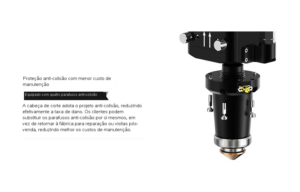 Brinde Cabeça de corte a laser Ospri GS03C 3.000 W F150
