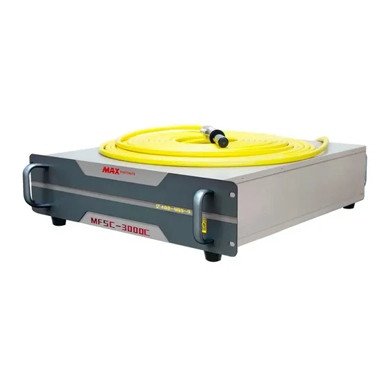 Fonte laser fibra 3KW Maxphotonics MFSC-3000C