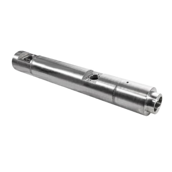 Canhão Nitretado Ø76mm para injetora de plástico