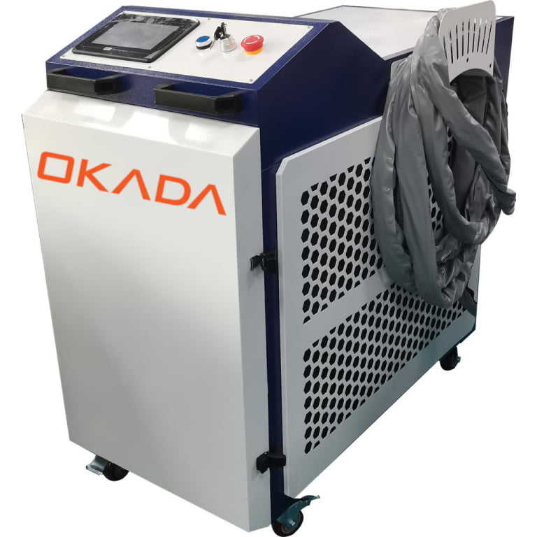 Máquina de Limpeza 1.5KW - Laser de Fibra 1500W Okada