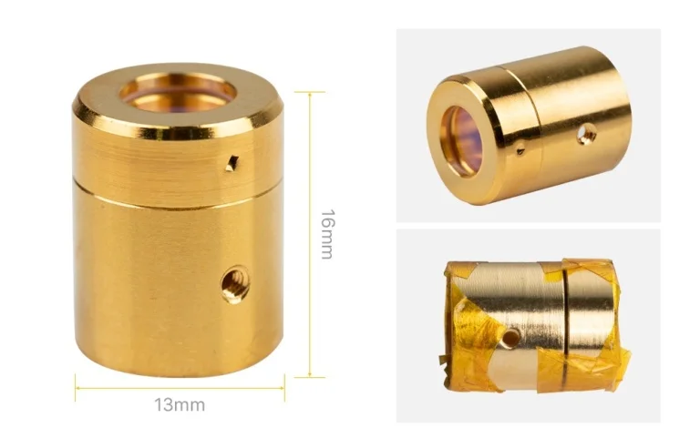 Lente de Proteção da Fibra QBH Ø12,83mm*16,18mm - 2000 a 4000 W