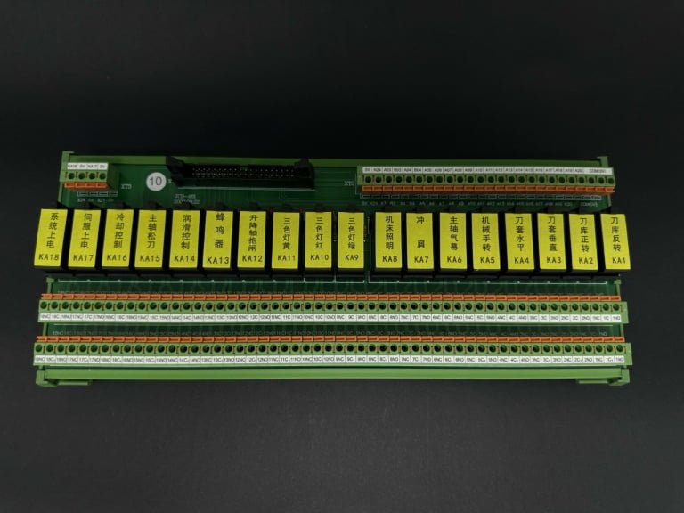 Placa Eletronica Reles Jcb-Mit-16+2-22-A(Of)-Ahxn - Maq: Okada