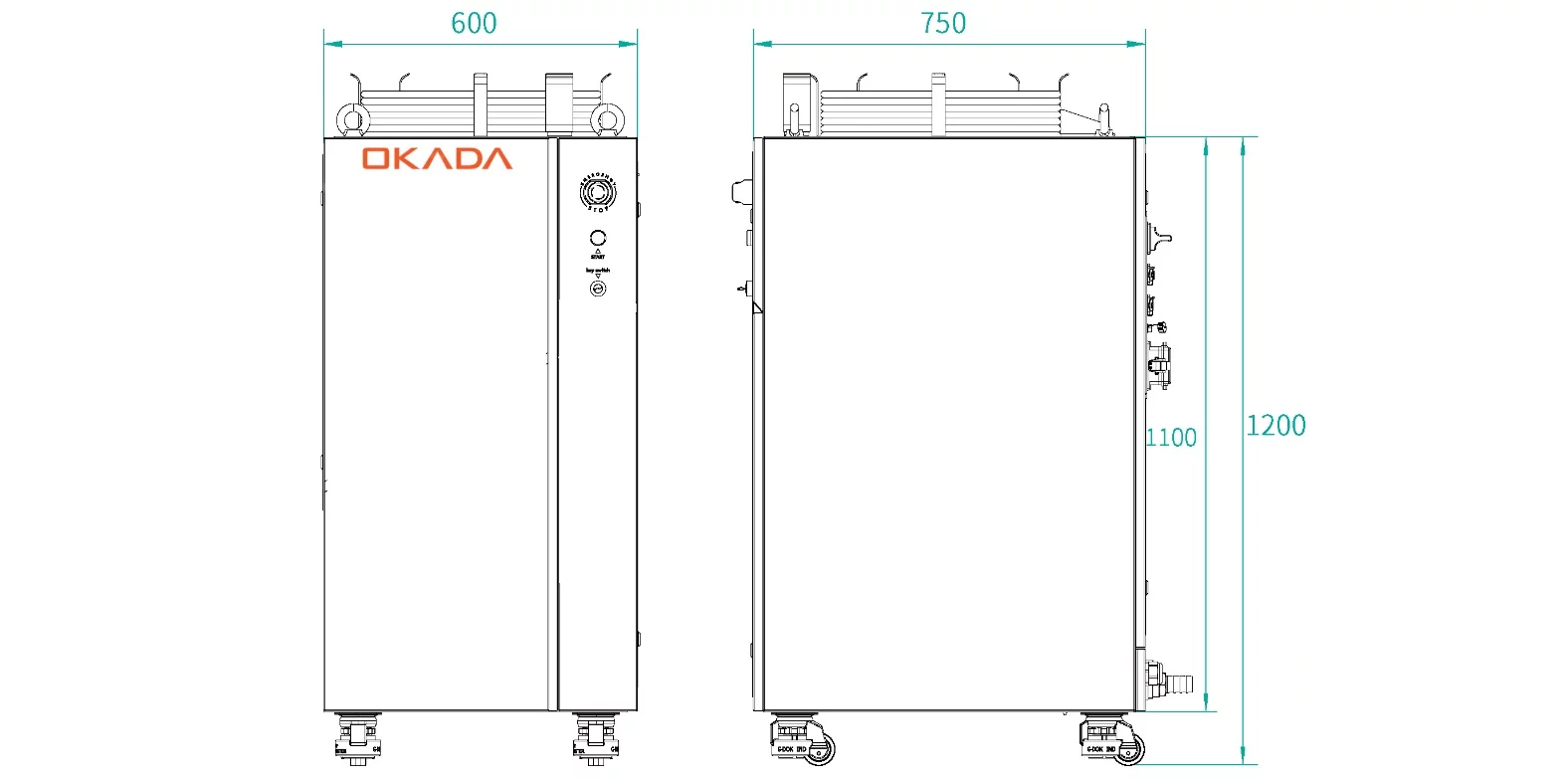 Brinde Fonte Laser Fibra 12kW - OKADA