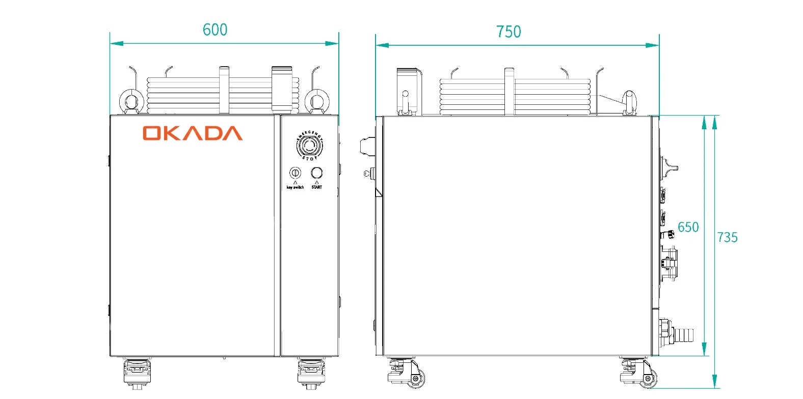 Brinde Kit Upgrade de Potência Okada 6KW