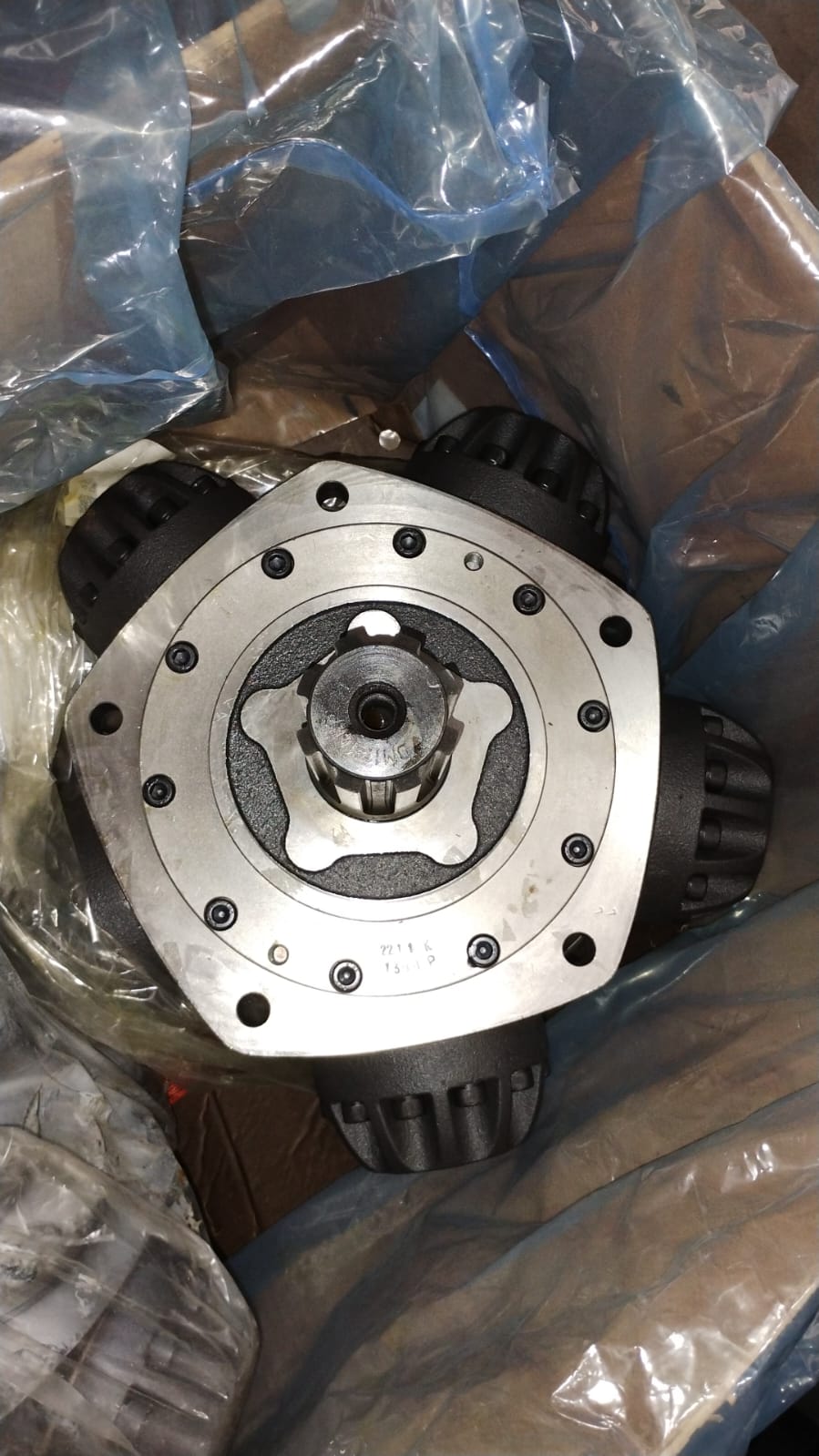 MOTOR HIDRAULICO DMG5-1300K-D40 - (P/N:1202010203) - MAQ: UN320A5